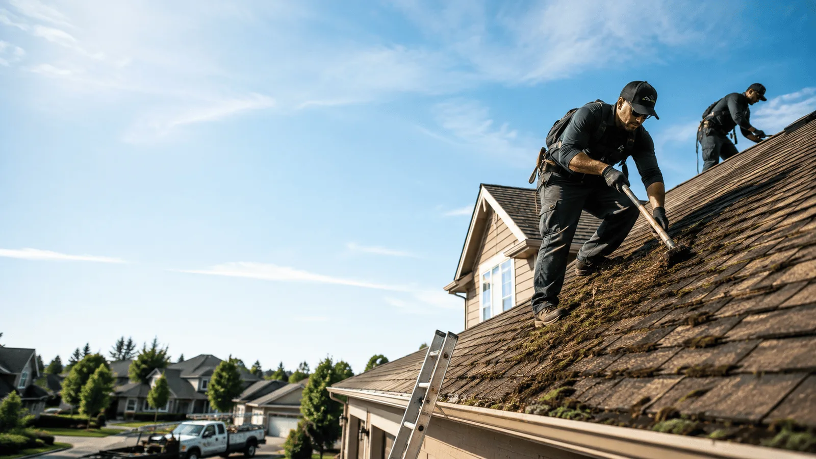 Roof Moss Removal in Oak City, NC near me